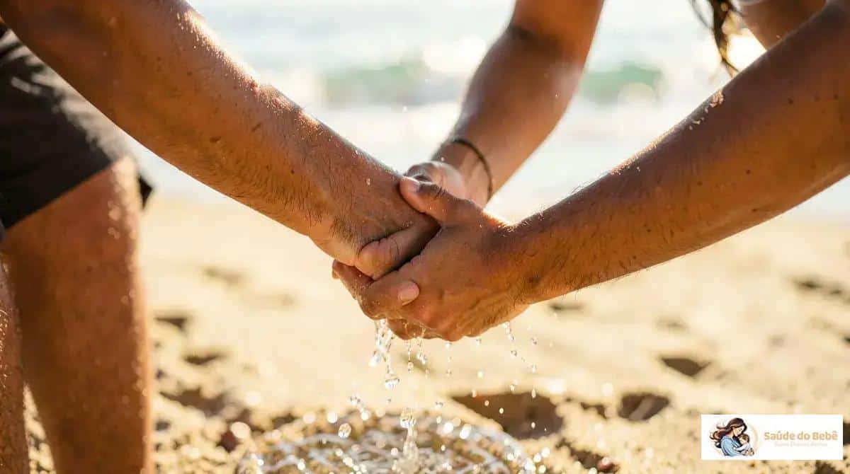 Cuidados com a pele após contato com água do mar: 6 passos para evitar irritação