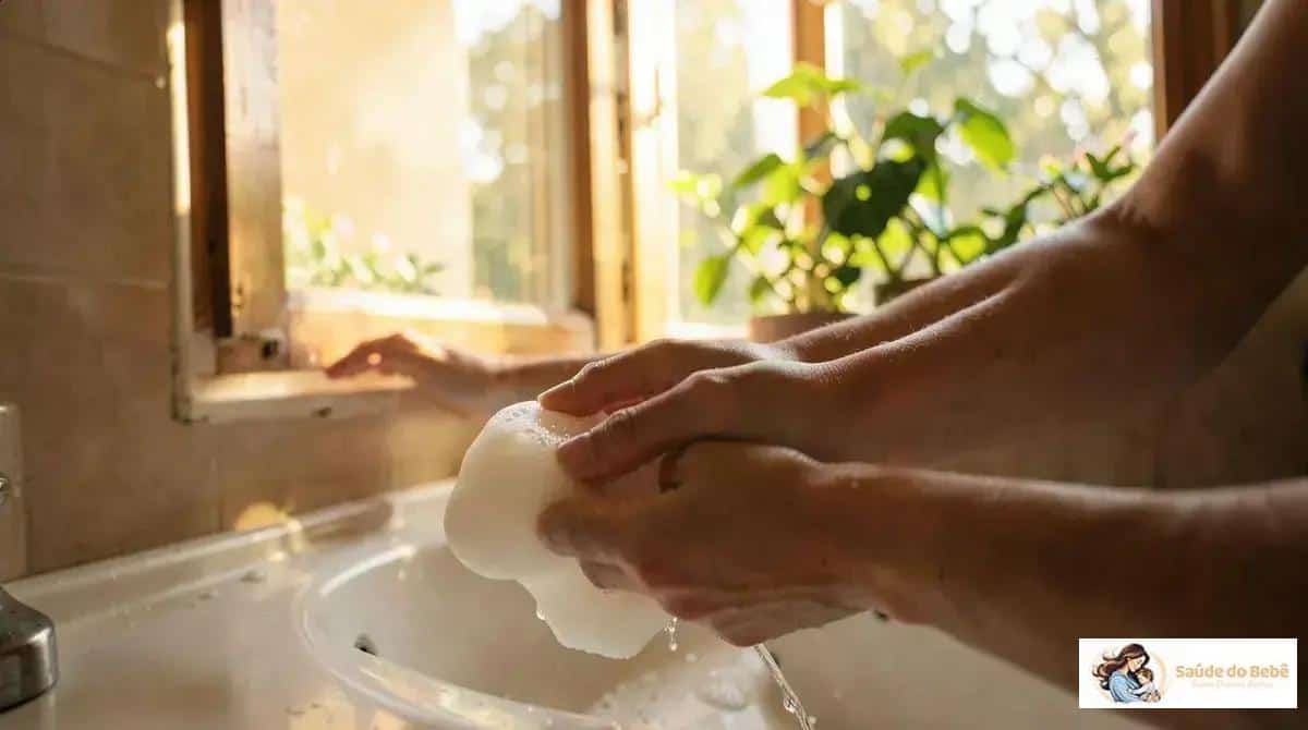 Rotina de cuidados para crianças e idosos