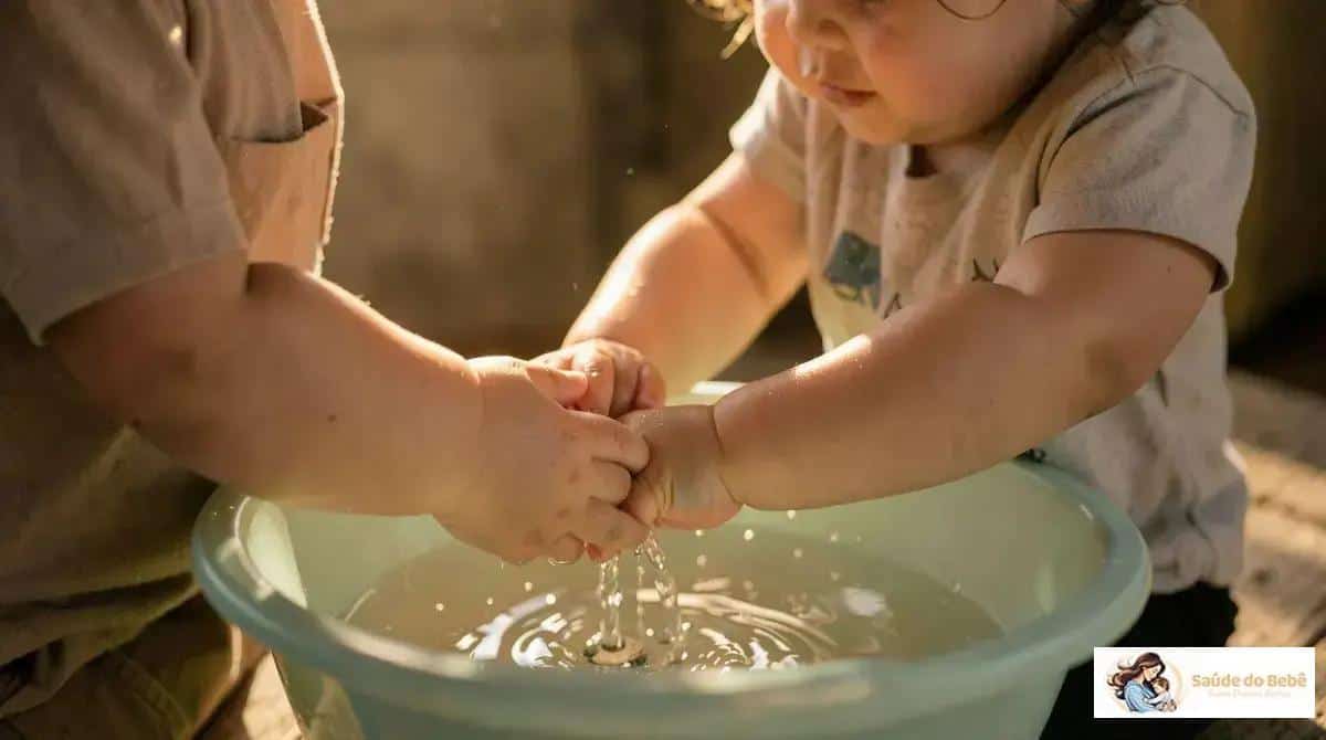 Higiene de olhos, ouvidos e pequenas feridas