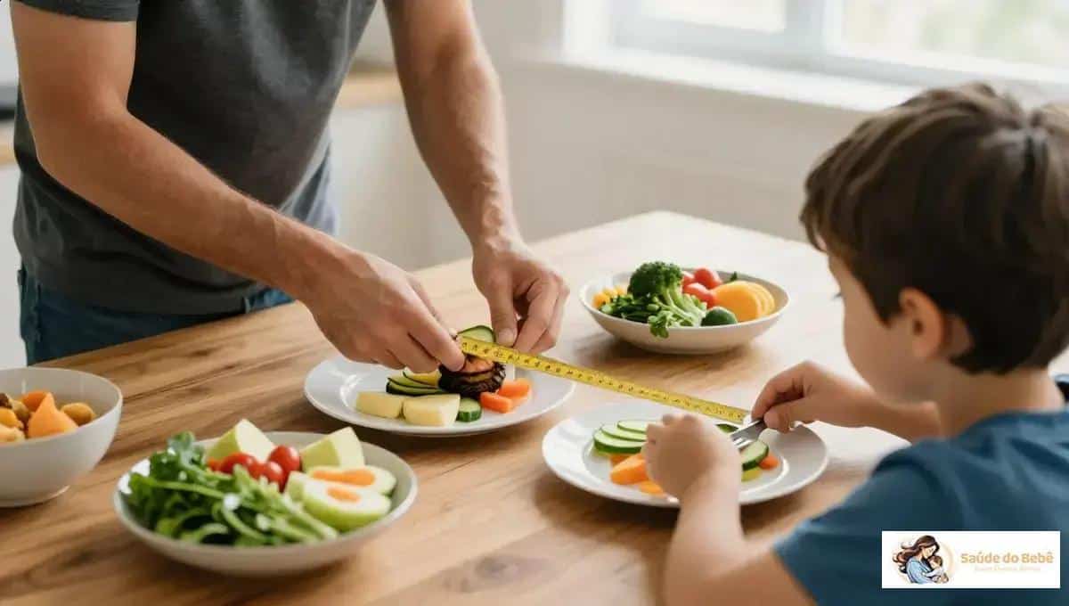 Quando ajustar a quantidade de alimentos: sinais práticos para pais e cuidadores