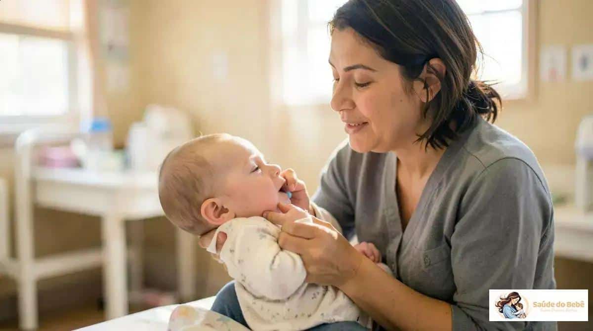 Quando o bebê apresenta dificuldade para engolir: sinais, causas e o que fazer