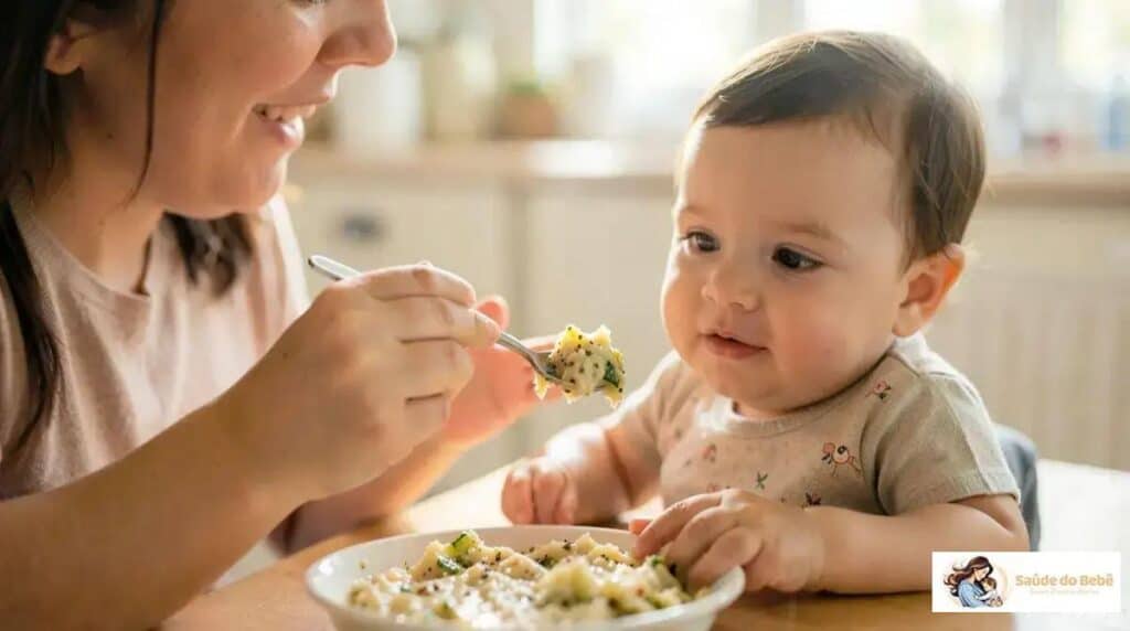 Quando o bebê pode comer alimentos temperados: 7 sinais que pediatras aprovam