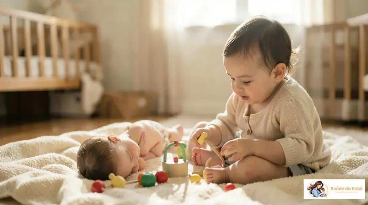 Como estimular o bebê com brinquedos simples: 12 ideias fáceis e eficazes