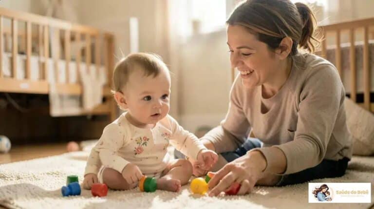 Como estimular o bebê com jogos simples: 8 atividades rápidas e seguras