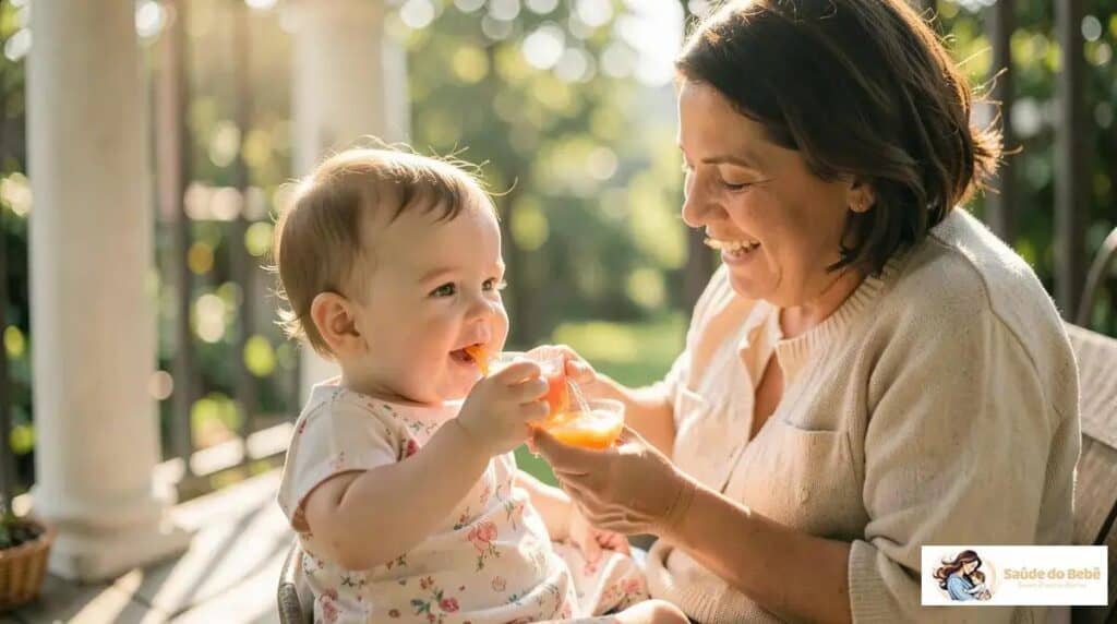 Alimentação do bebê em dias de calor intenso: estratégias práticas e seguras