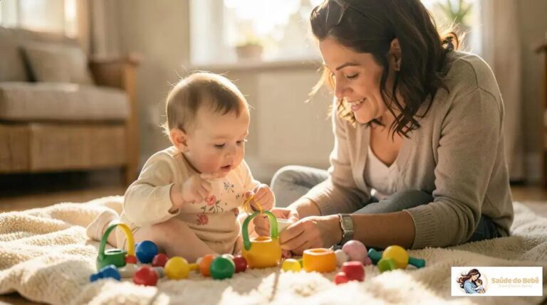 Como estimular o bebê com atividades diárias: ideias simples para o dia a dia