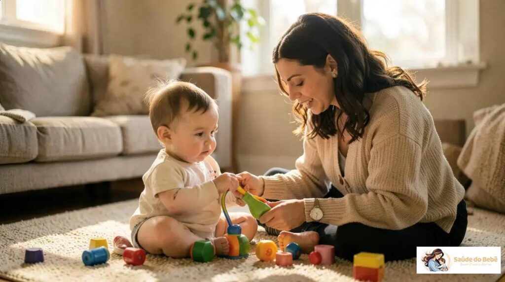 Quando o bebê começa a compreender o ambiente: sinais, idades e dicas práticas