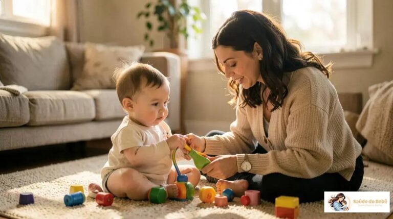 Quando o bebê começa a compreender o ambiente: sinais, idades e dicas práticas