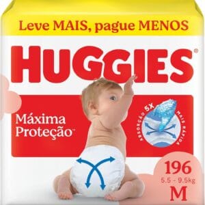 Huggies Fralda Supreme Care M 196 Un