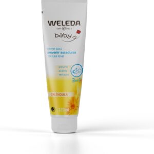 Weleda Babycreme de Calêndula | Proteção Natural Contra Assaduras | Fórmula Suave com Calêndula e Camomila | 120 ml