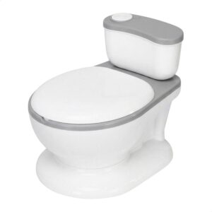 Penico Infantil OHANA BABY Troninho Privadinha Cinza - Desfralde Divertido, Assento Ergonômico, Resistente até 50kg (Cinza)