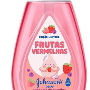 Sabonete Líquido Johnson's Baby, Frutas Vermelhas, Edição Limitada, 200ml