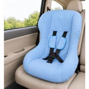 Capa Para Cadeirinha De Carro Preta - 02 Peças