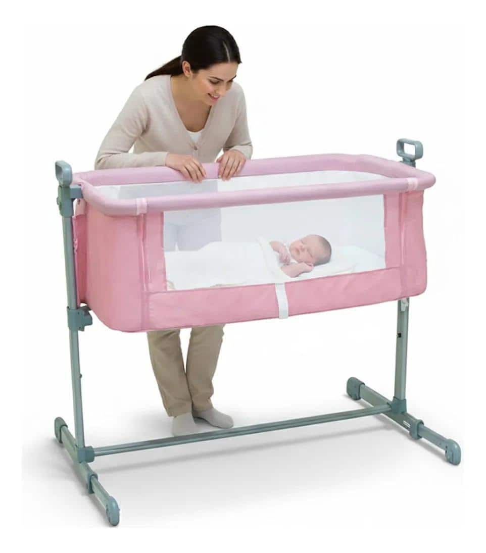 Berço Portátil Encaixa Na Cama Co-bed Link Bebe Dormir Junto