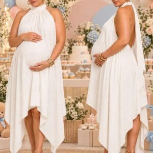Vestido Curto Gestante Amamentação Maternidade Grávida Verão