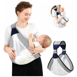 Suporte Carregador Bebê Canguru Ergonômico Sling Ajustável