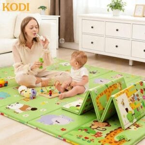 Tapete Infantil Dobrável Dupla Face À Prova D’água Atividade Bebê Impermeável 180*200*0.8cm-S13